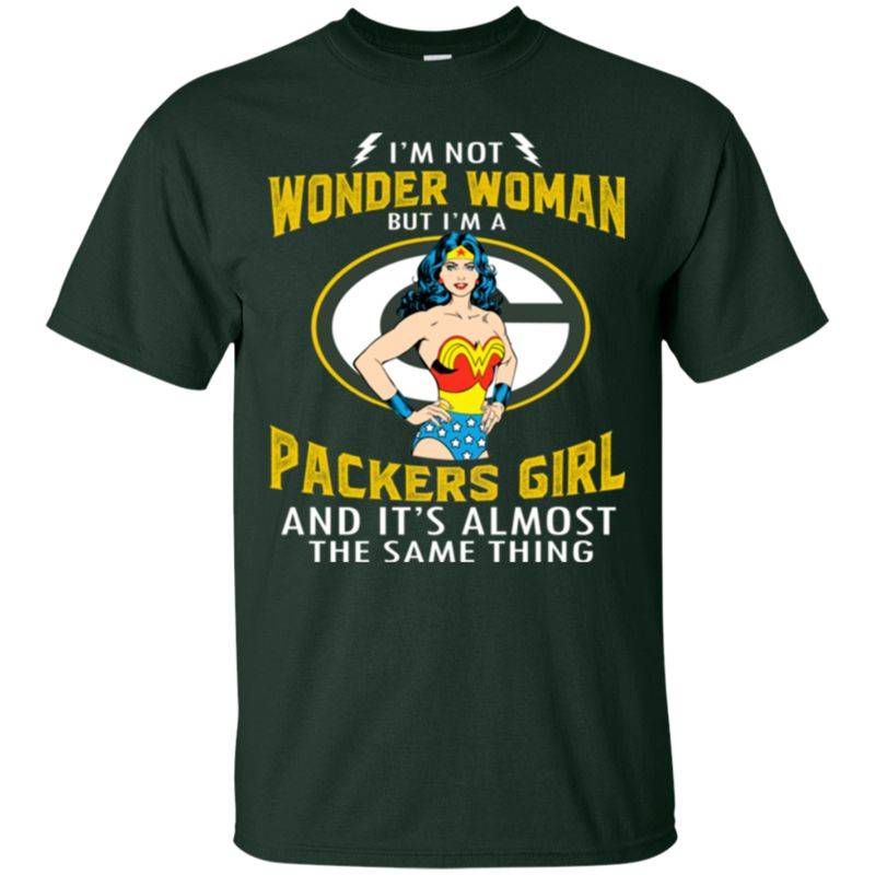 I’m Not Wonder Woman Green Bay Packers T Shirts