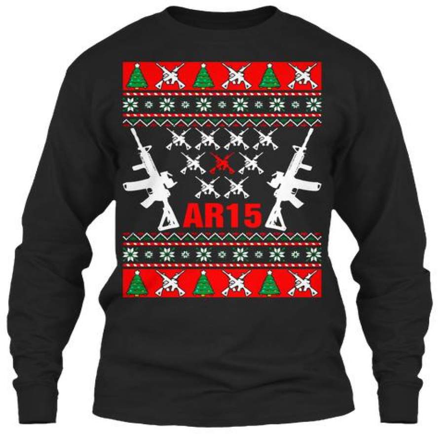 Ar15 Ugly Christmas Sweater Shirt Ultra Cotton Shirt