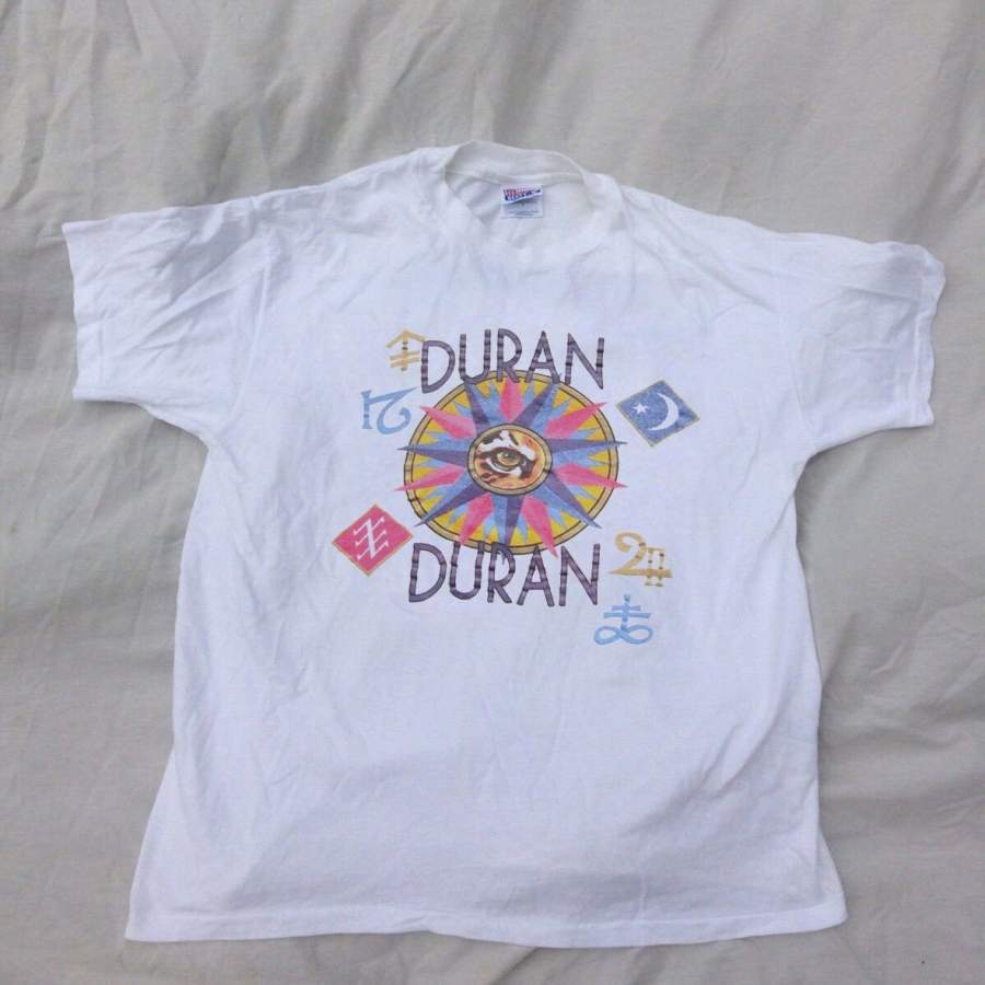 Duran Duran 1984 Concert T-Shirt Seven & Ragged Tiger Usa Tour S To 3Xl Reprint