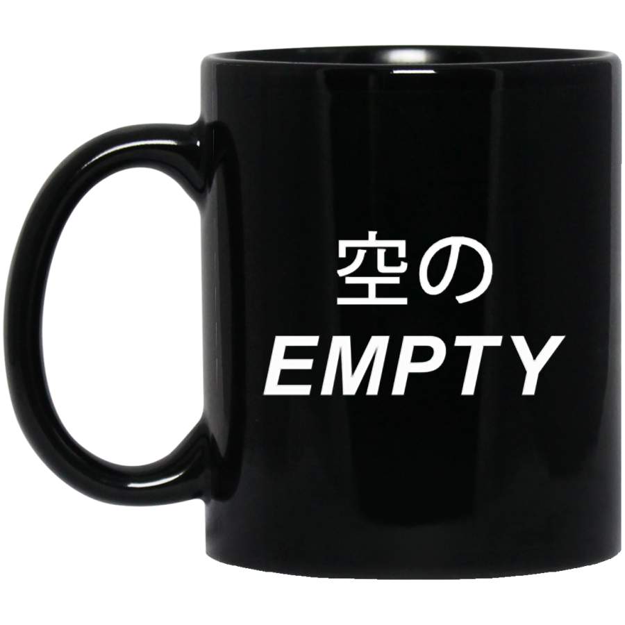 Empty Japanese Aesthetic Clothing Sad Boys Girls Men Women Coffee Mug