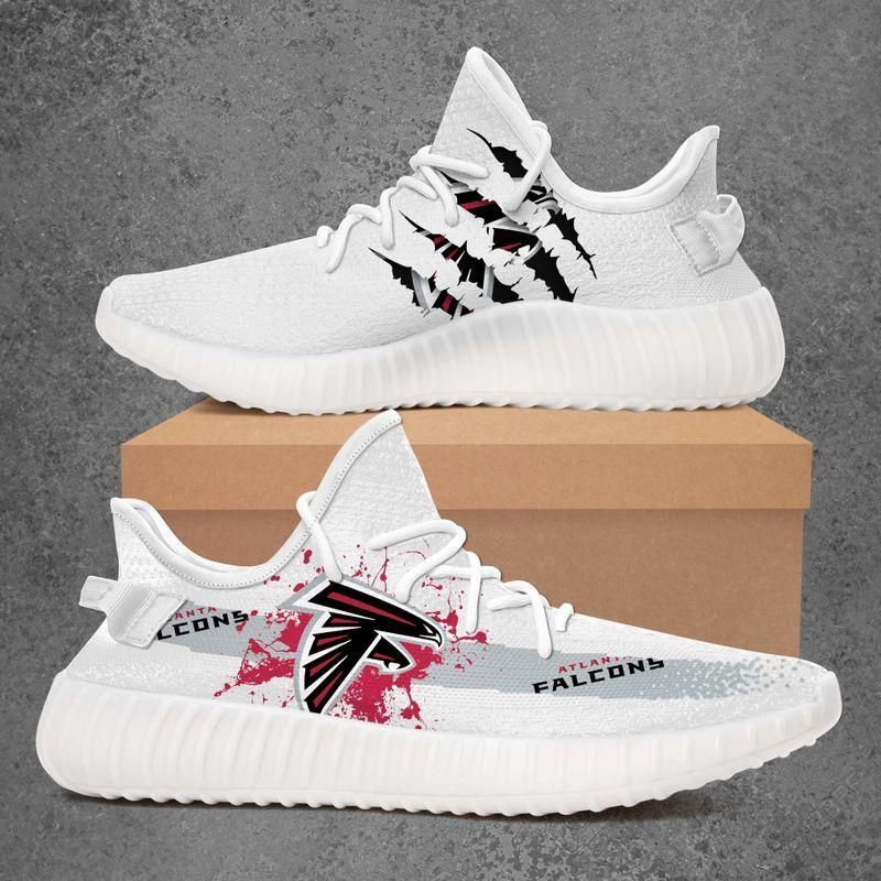 Atlanta Falcons Custom Yeezy Sport Teams Yeezy Boost 350 V2 Top Trending Custom Shoes Gift 4