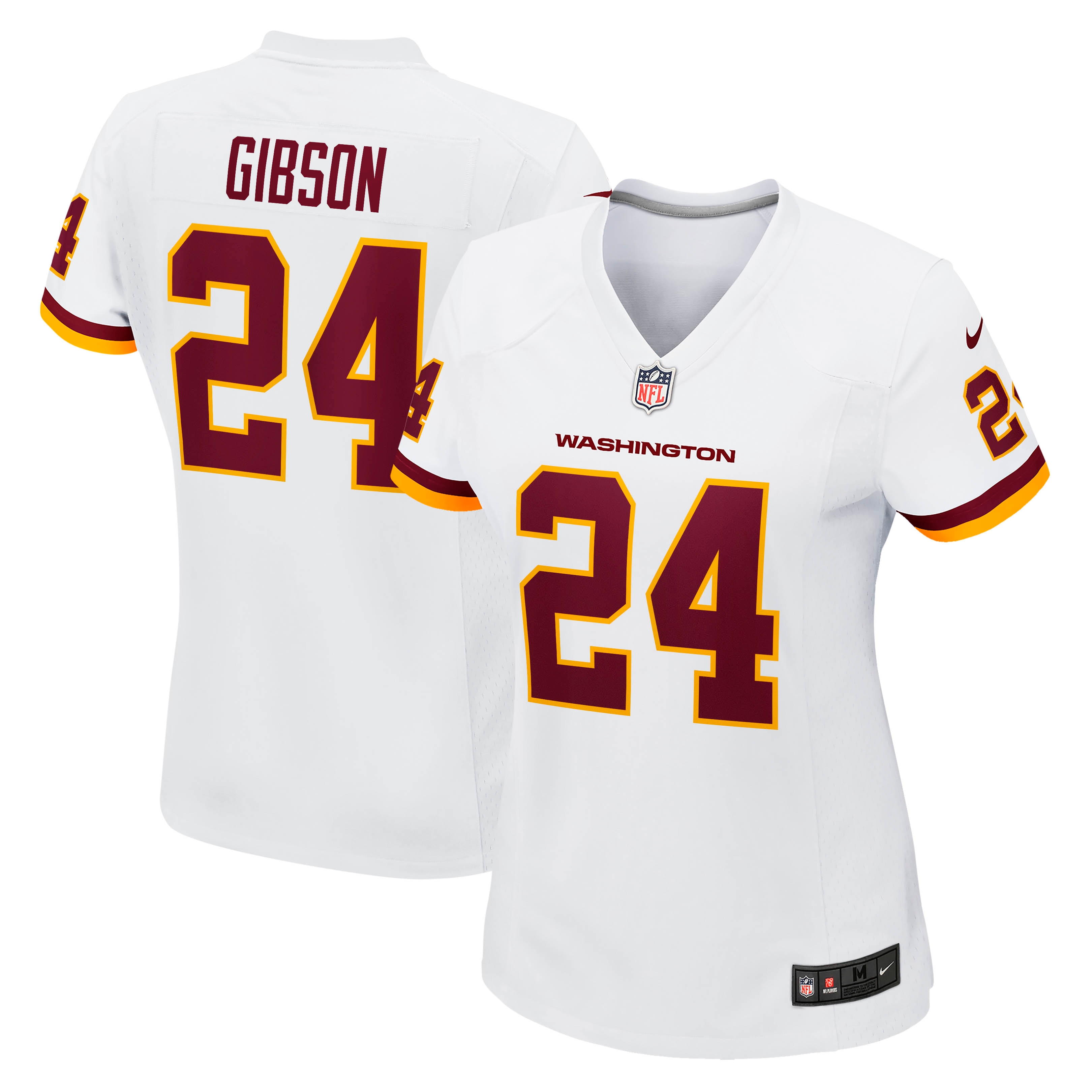 Women’s Washington Football Team Antonio Gibson White Game Jersey