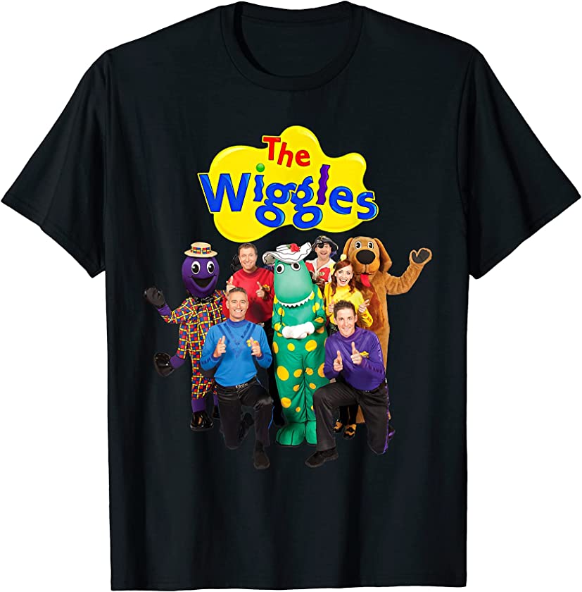 Vintage Wiggles The Love Band Musical Vaporware Design Arts T-Shirt