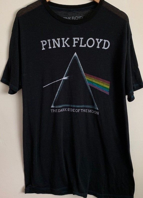 Pink Floyd Dark Side Of The Moon Super Thin Extra Long Soft Shirt