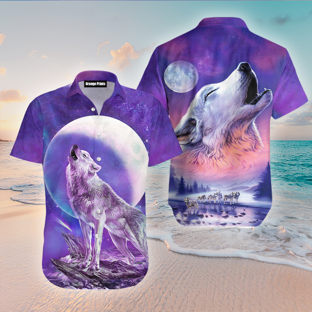 Wolf Hawaii Shirt For Men Women Ha51014