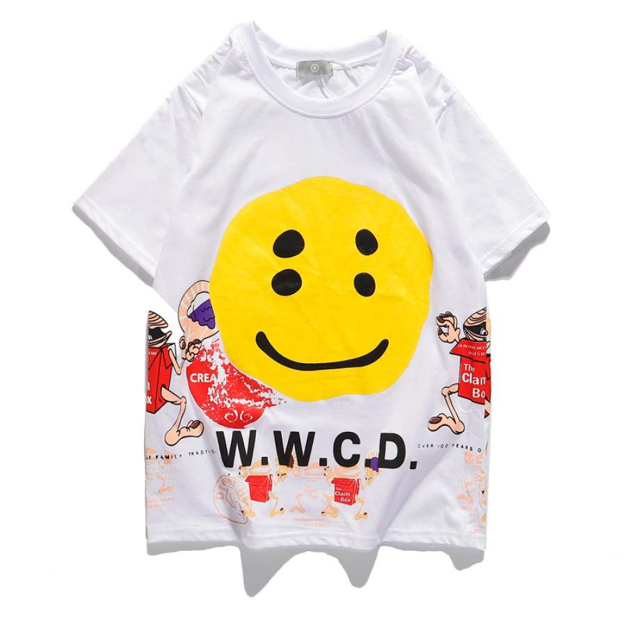 Kanye West Tee Smile Face W.W.C.D. T Shirt