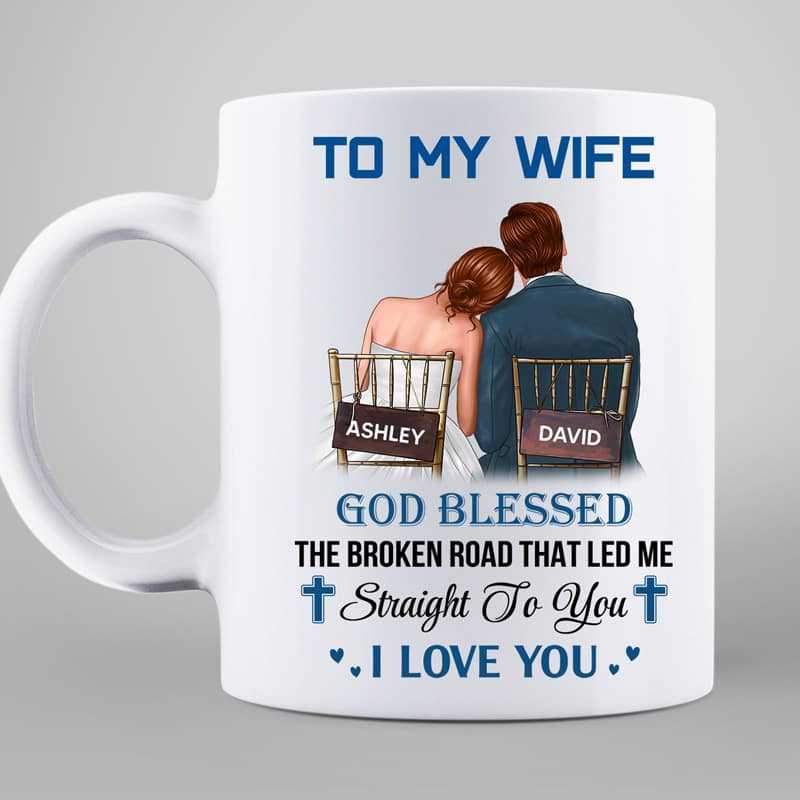 To My Wife Groom And Bride Personalized Mug