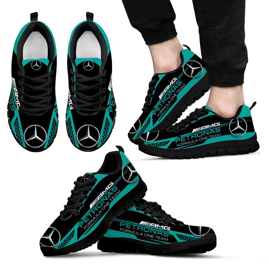 3D Printed Mercedes-AMG NTH-LT Sneakers Ver 1 For Men & Women (Black)