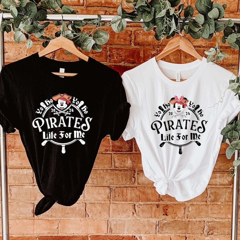 Mickey A Pirate’s Life For Me Shirt Minnie Pirate Shirt Disney Pirate Themed Tee Pirates Family Matching Shirt Disney Cruise Tee