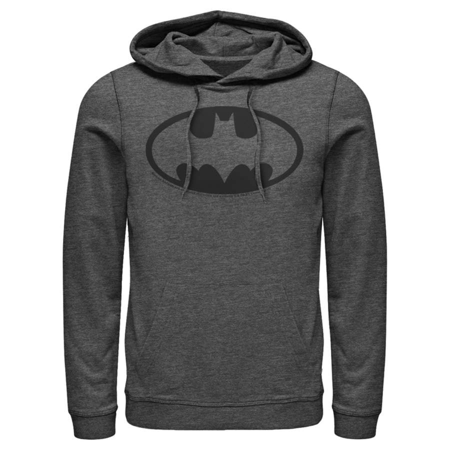 Batman Men’s Dark Night Logo  Lightweight Hoodie