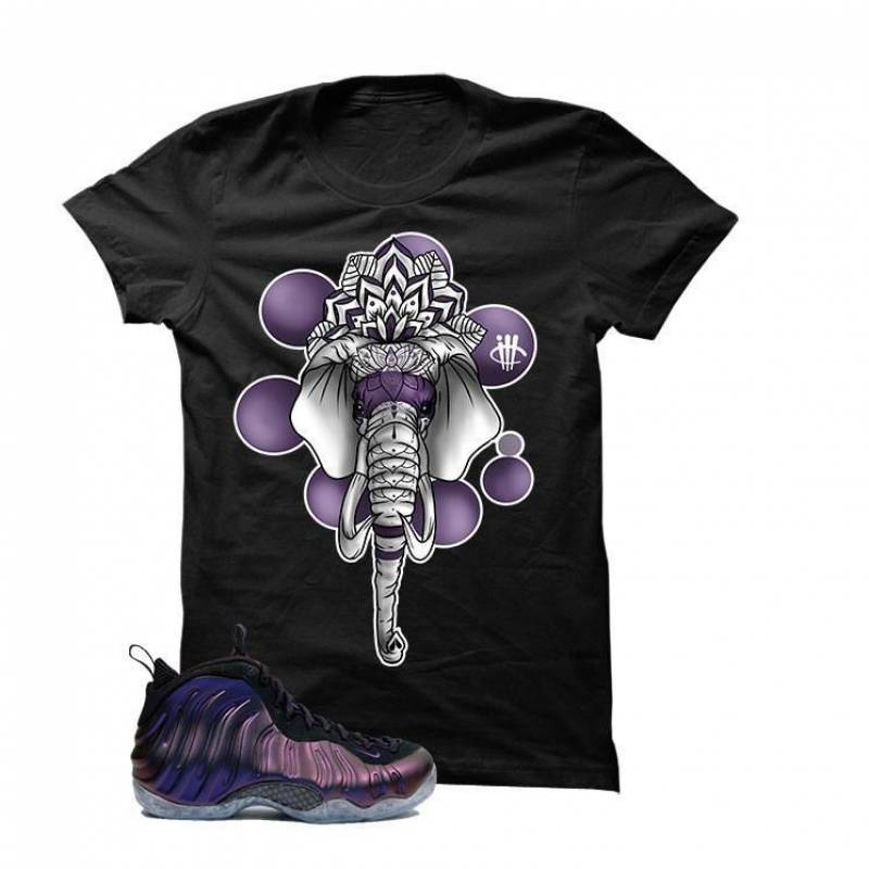 Foamposite One Eggplant Black T Shirt (Elephant)