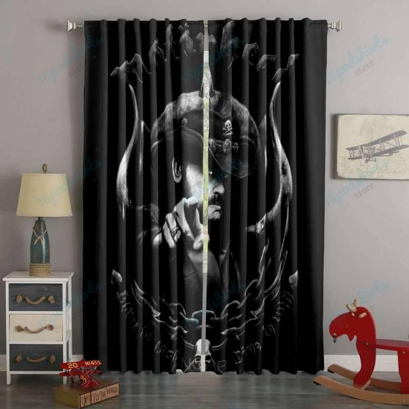 3D Printed Motorhead Style Custom Living Room Curtains