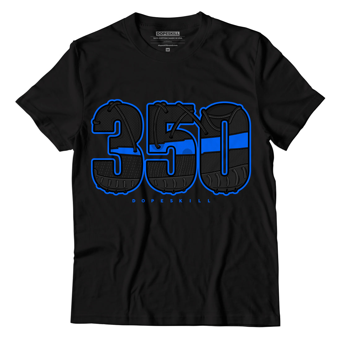 Yz 350 Boost V2 Dazzling Blue Dopeskill T-Shirt Yz 350 Graphic