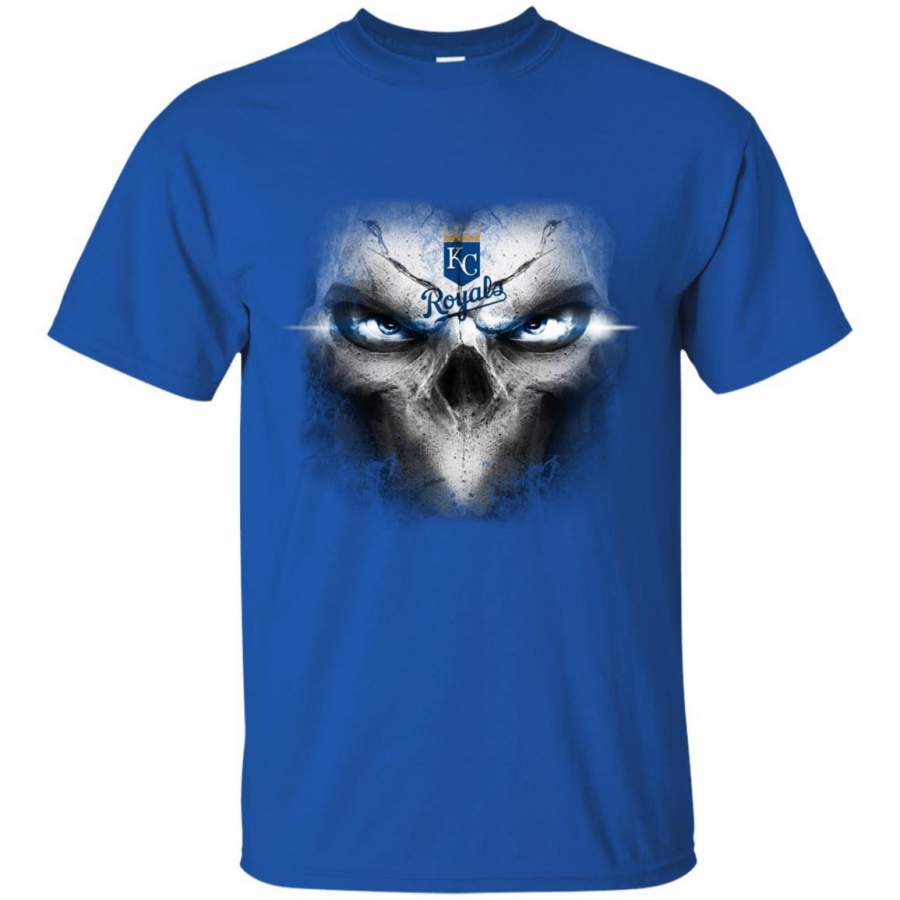 Kansas City Royals Skulls Of Fantasy Logo T Shirts