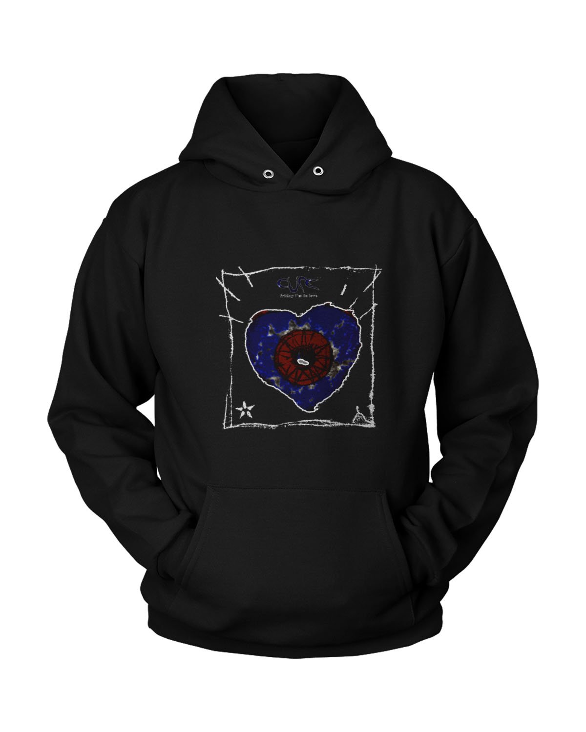 The Cure Friday I Am In Love Logo Unisex Hoodie