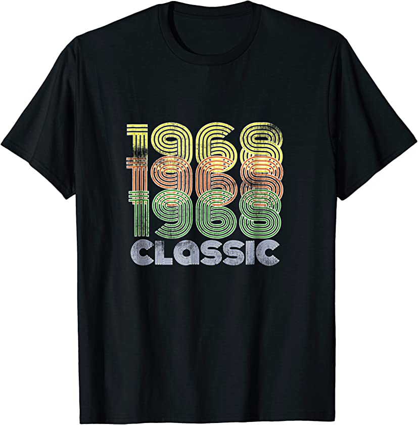 1968 Classic Birthday T-Shirt 50th Funny Gag Gift Vintage