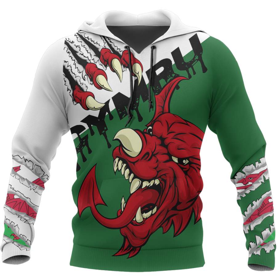 Welsh Dragon Special Hoodie PL