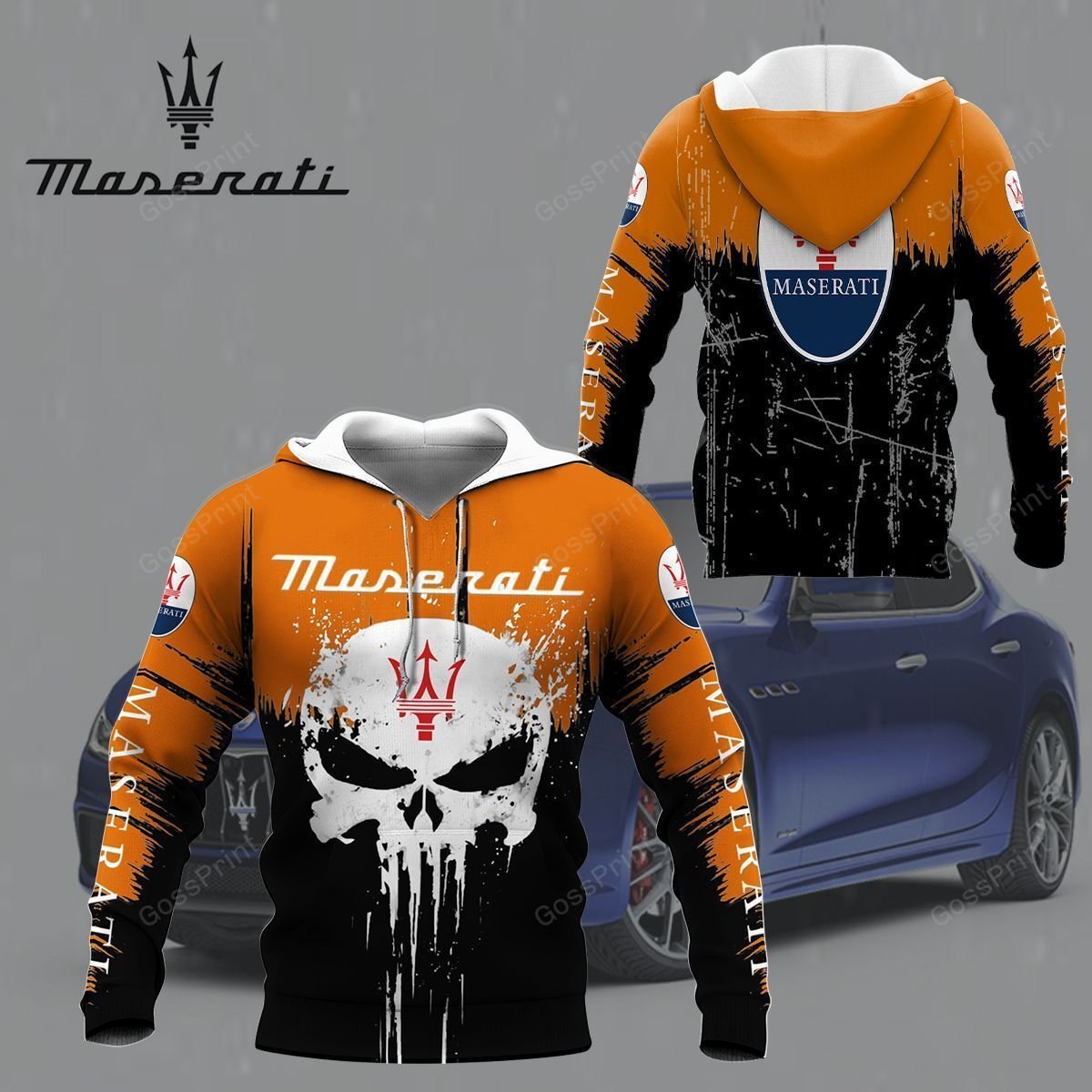 3D All Over Printed Maserati Shirts Ver 10