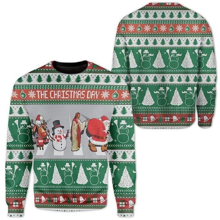 The Christmas Day Ugly Christmas Wool Sweater