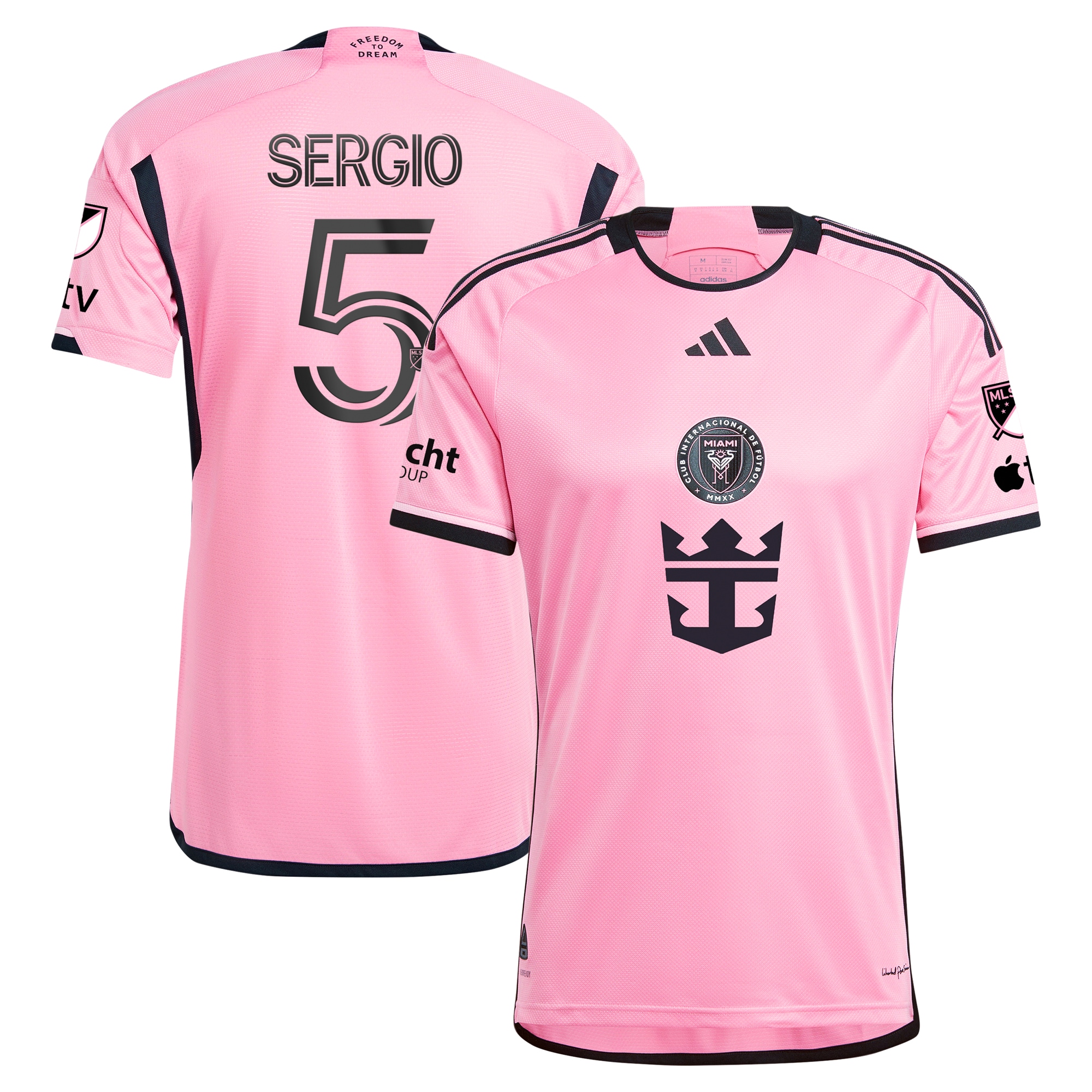 Sergio Busquets Inter Miami CF 2024 2getherness Authentic Player Jersey – Pink