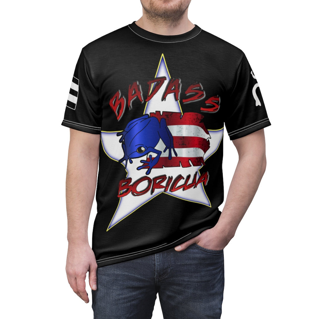 Badass Boricua / Puerto Rican Punisher – Unisex Aop Cut & Sew Tee