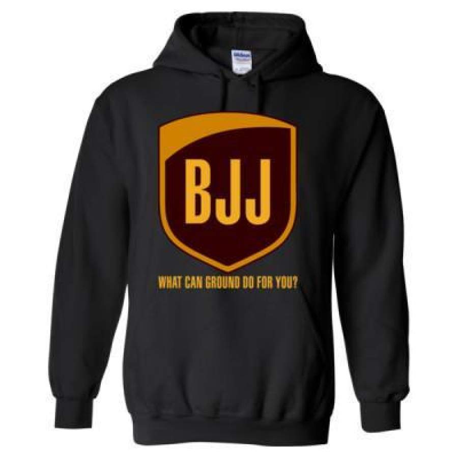 AGR BJJ What Can Ground Do For You – Heavy Blend™ Hooded Sweatshirt