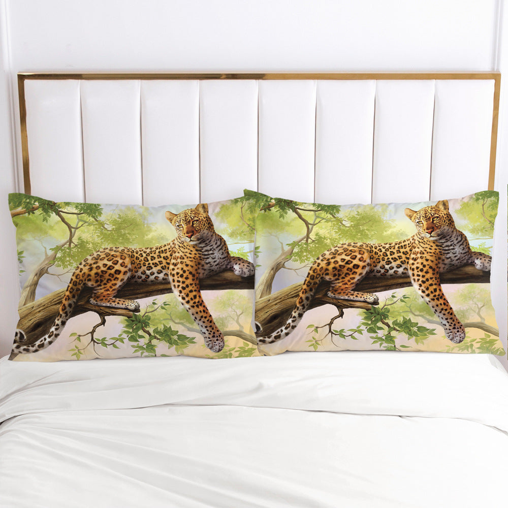 The Leopard In The Tree Pillowcase