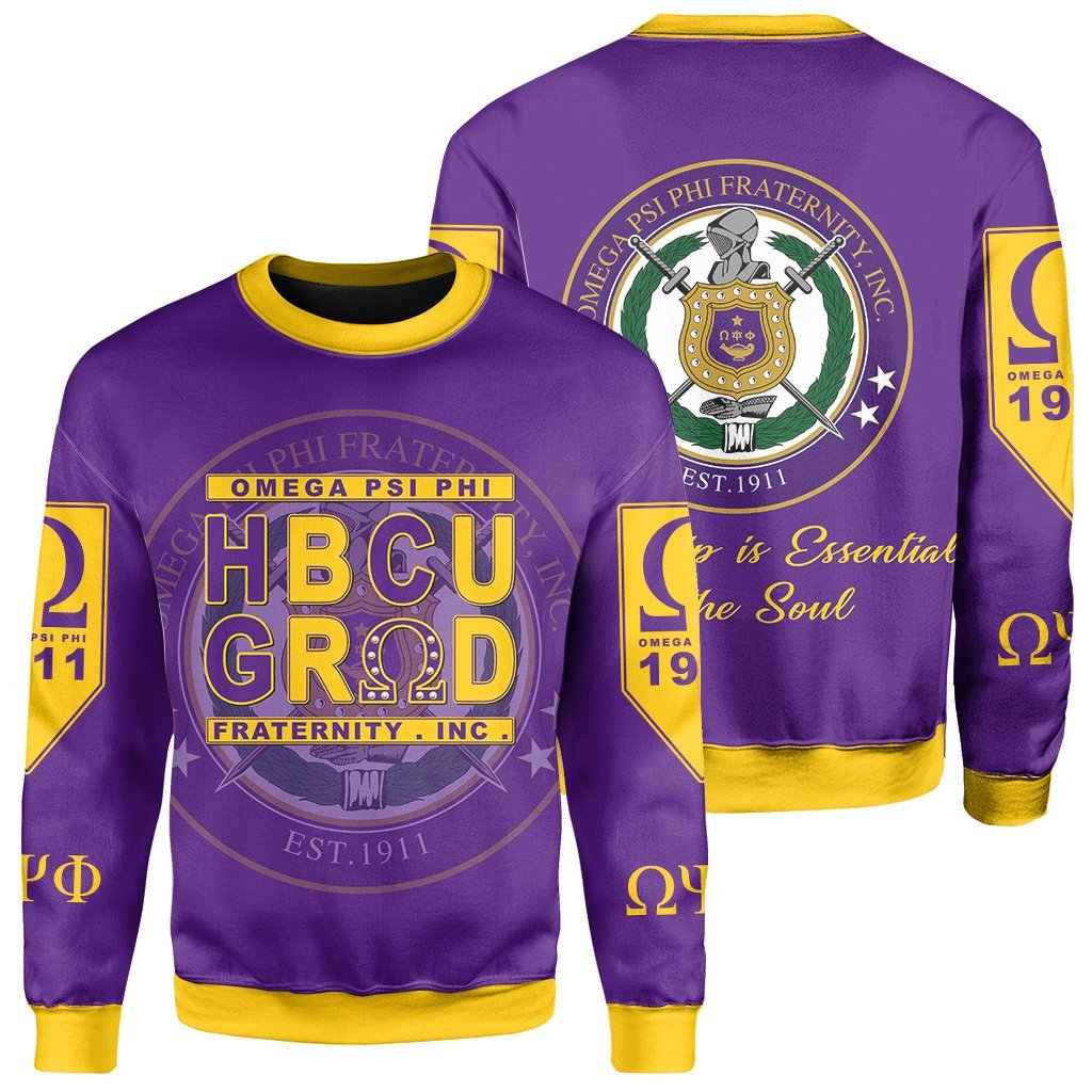 Masonstars Sweatshirt – Omega Psi Phi Sweatshirt HBCU Style J1