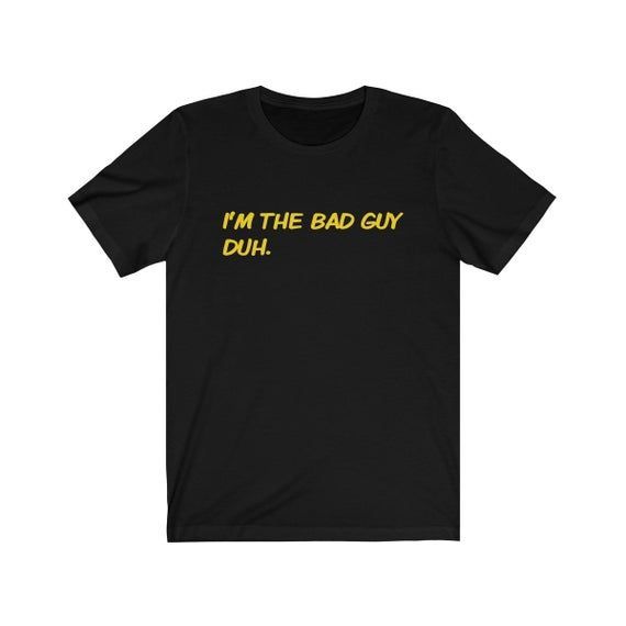 Billie Eilish Bad Guy Shirt