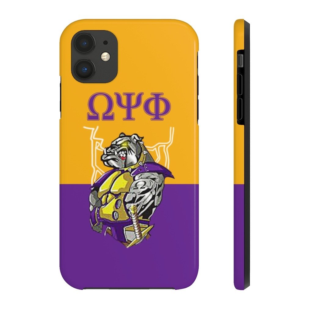 Arica Zone Phone Cases – Bulldog Omega Psi Phi Knight Phone Case