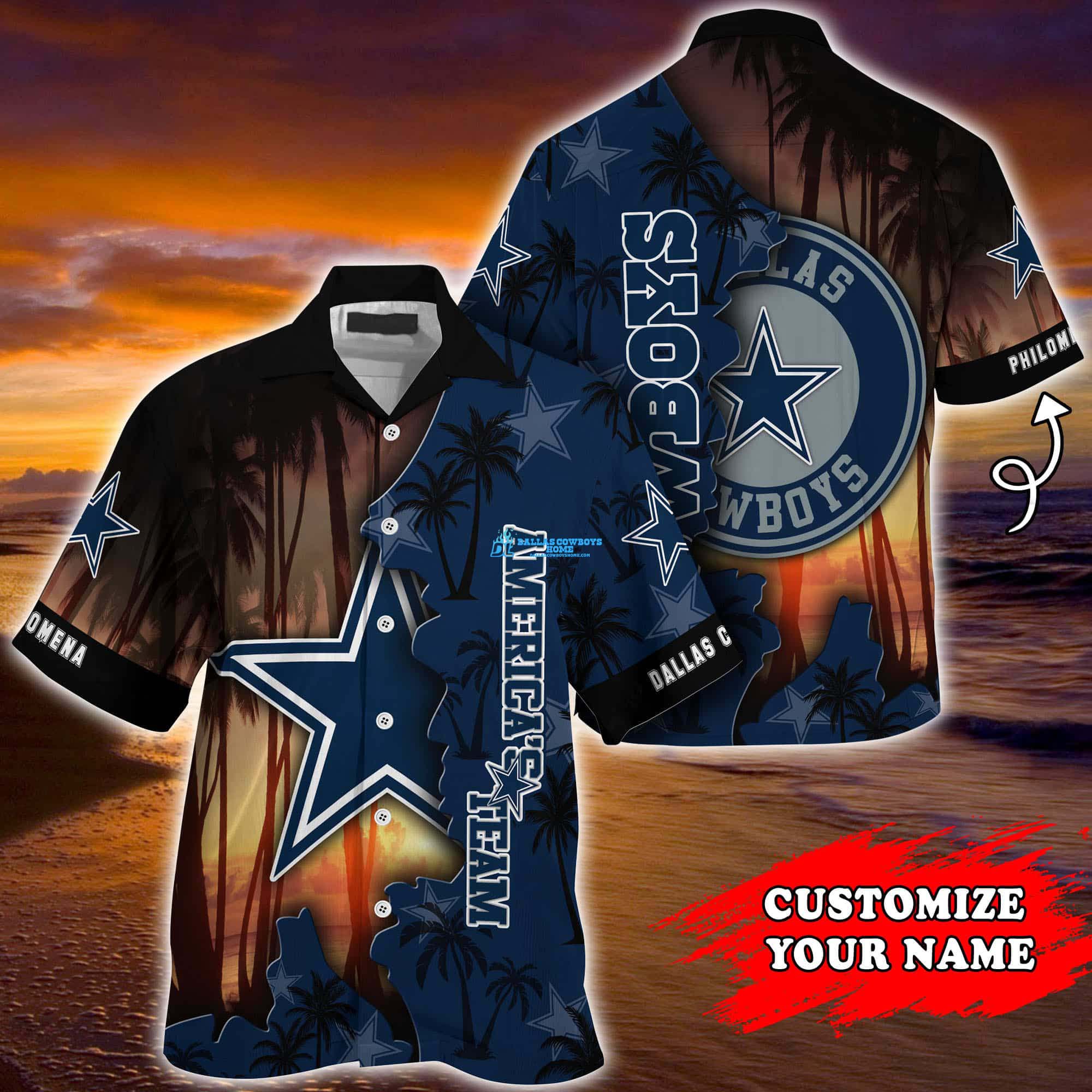 Dallas Cowboys Hawaiian Shirt 0001220004 Design By Dallas Cowboys Home