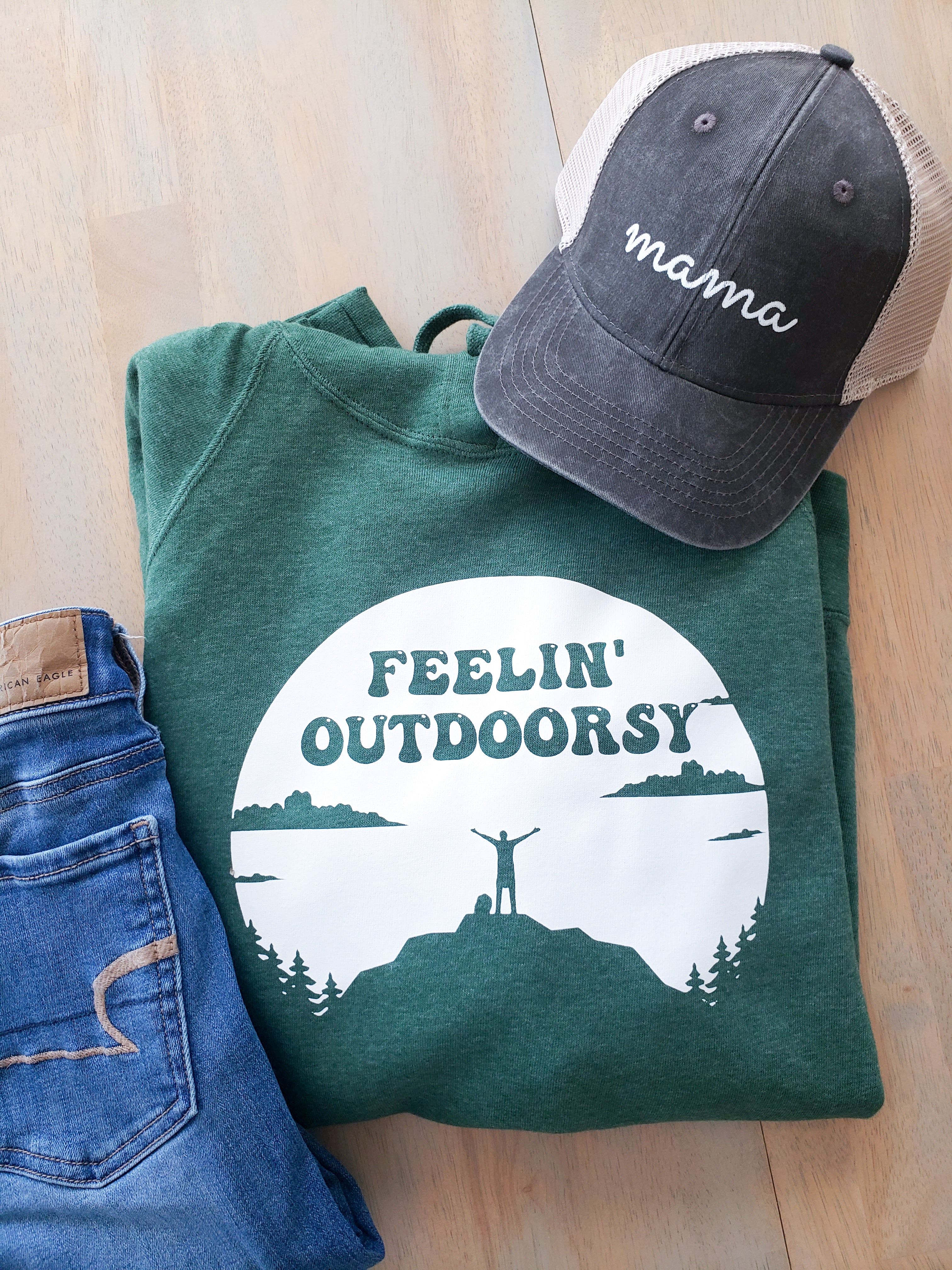 Outdoorsy Adult Hoodie