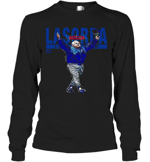 Tommy Lasorda Los Angeles Dodgers Long Sleeve T-Shirt