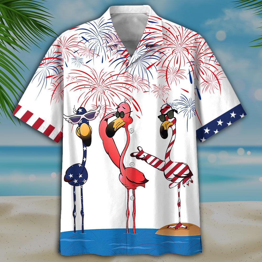 Flamingo Hawaii Shirt Unisex Adult Ha96904