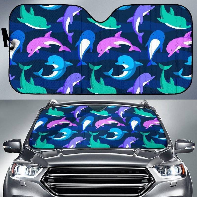 Dolphin Baby Car Sun Shade