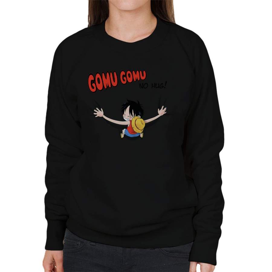 Gomu Gomu No Hug Luffy One Piece Women’s Sweatshirt
