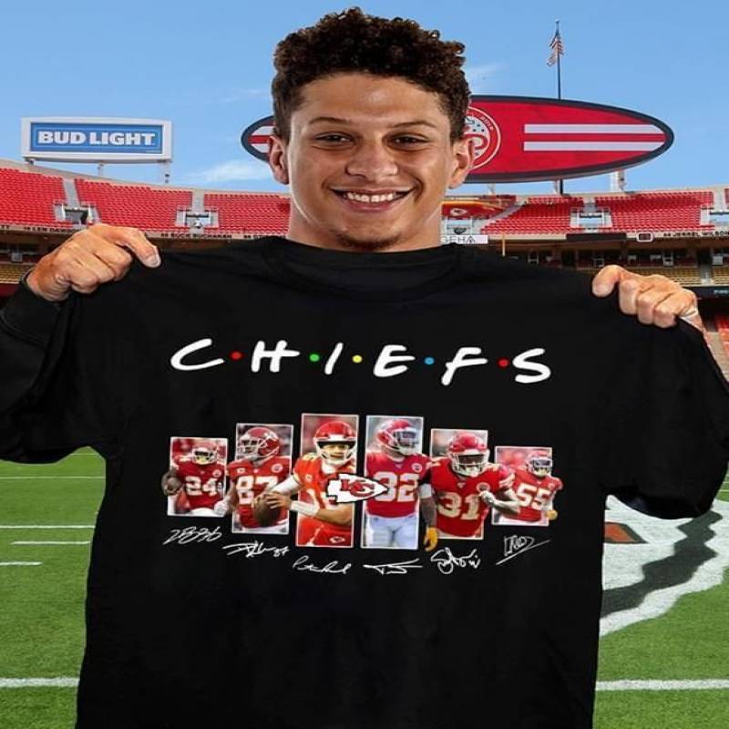 kansas city chiefs players signatures for chiefs fan t shirt