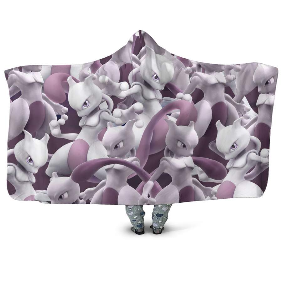 Mewtwo Hooded Blanket