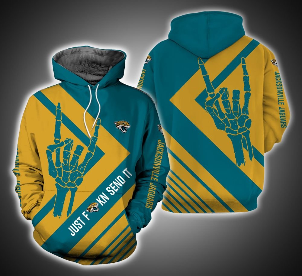 Just send it Jacksonville Jaguars 3D Print Hoodie