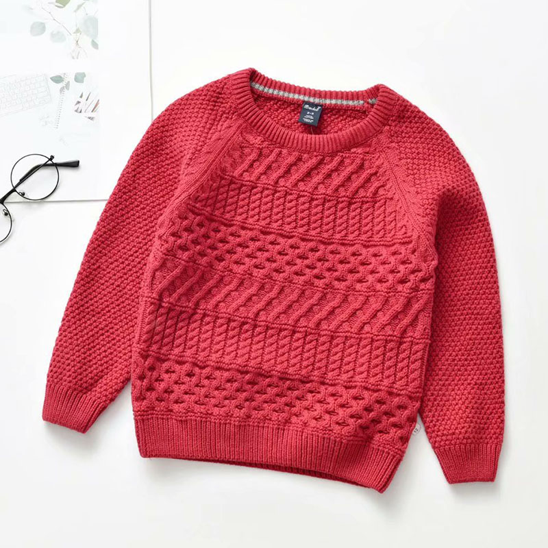 Baby Kids Girls Loving Heart Long Sleeve Knit Sweater Autumn Winter Kids Girls Pullover Children’s Clothes Sweaters alx