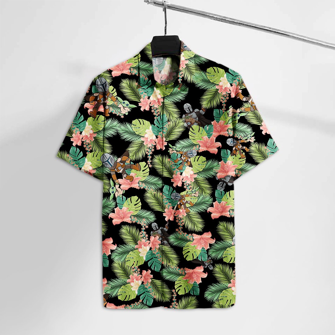 Sw Hawaii Shirt Mandalore And Baby Yd Tropical Flowers Tshirt Ha88240