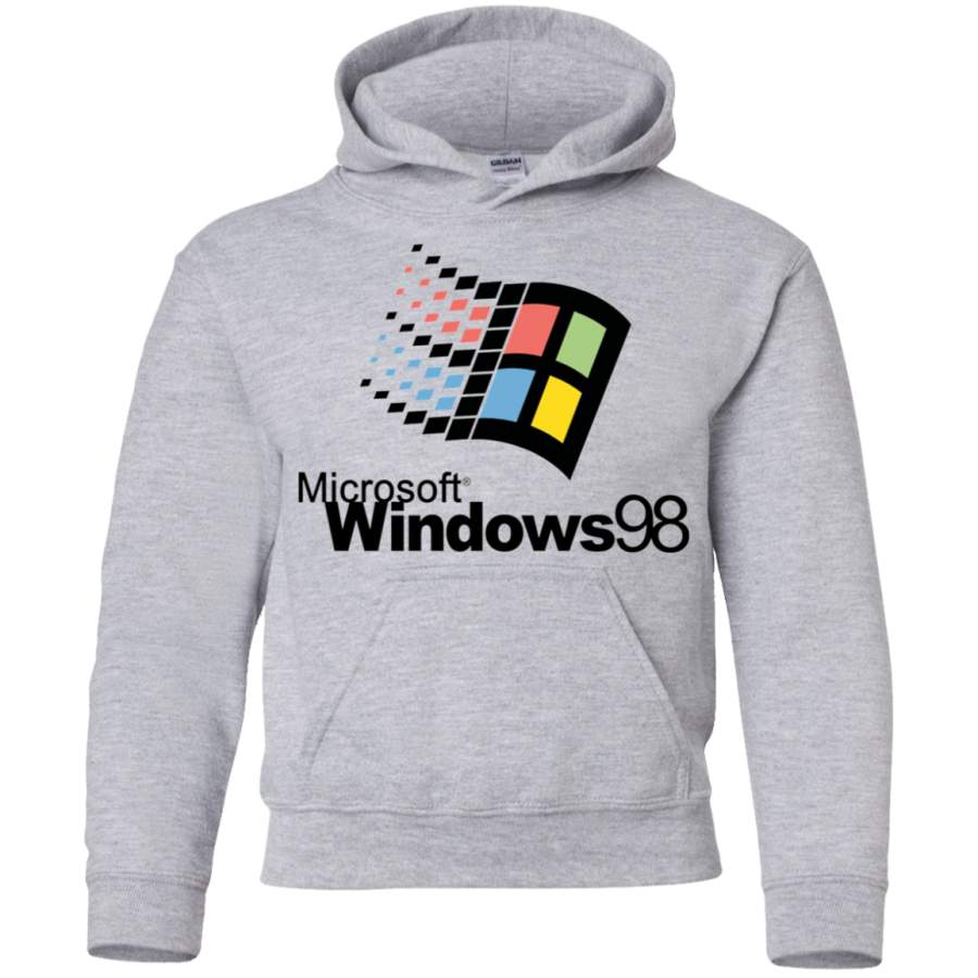 AGR Windows 98 Youth Pullover Hoodie