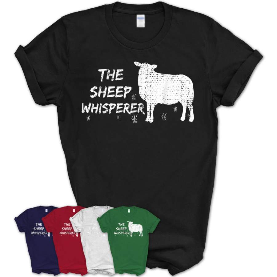 The Sheep Whisperer Tshirt Farmer Gift Animal Vintage Shirt