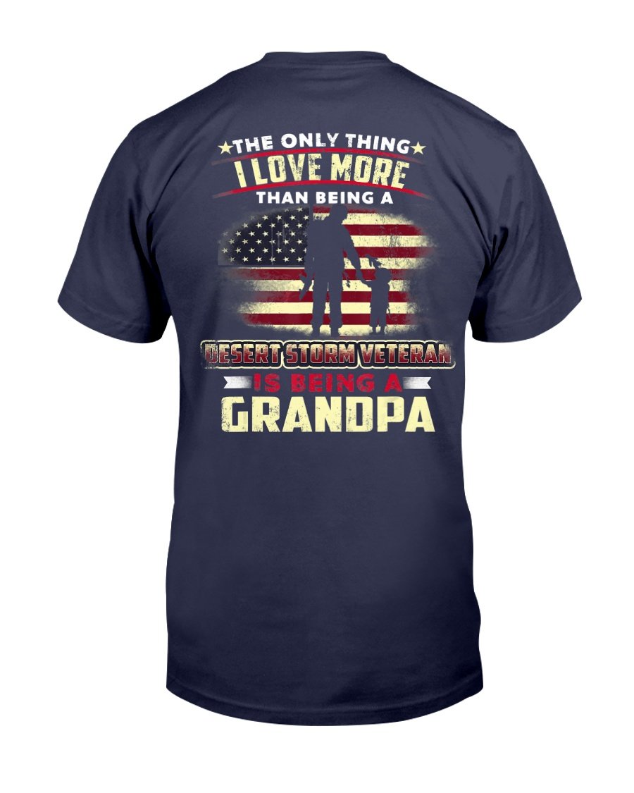 I Am A Veteran - Grandpa Desert Storm Veteran T-Shirt - Intercept Inter ...