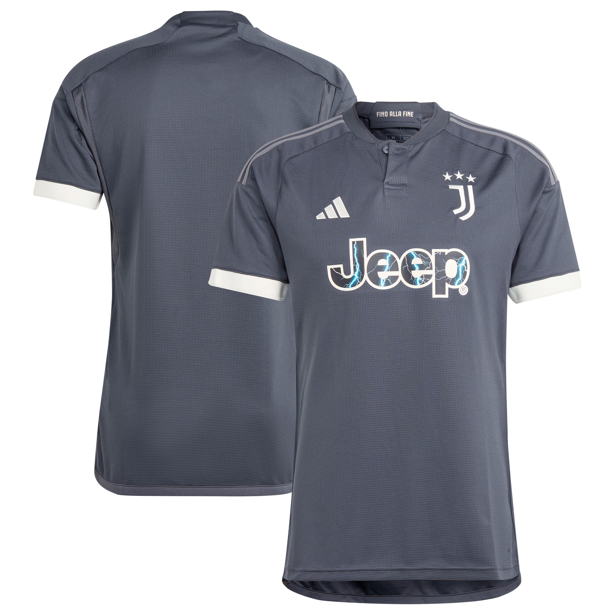 Juventus Youth 2023/24 Third Replica Jersey – Gray