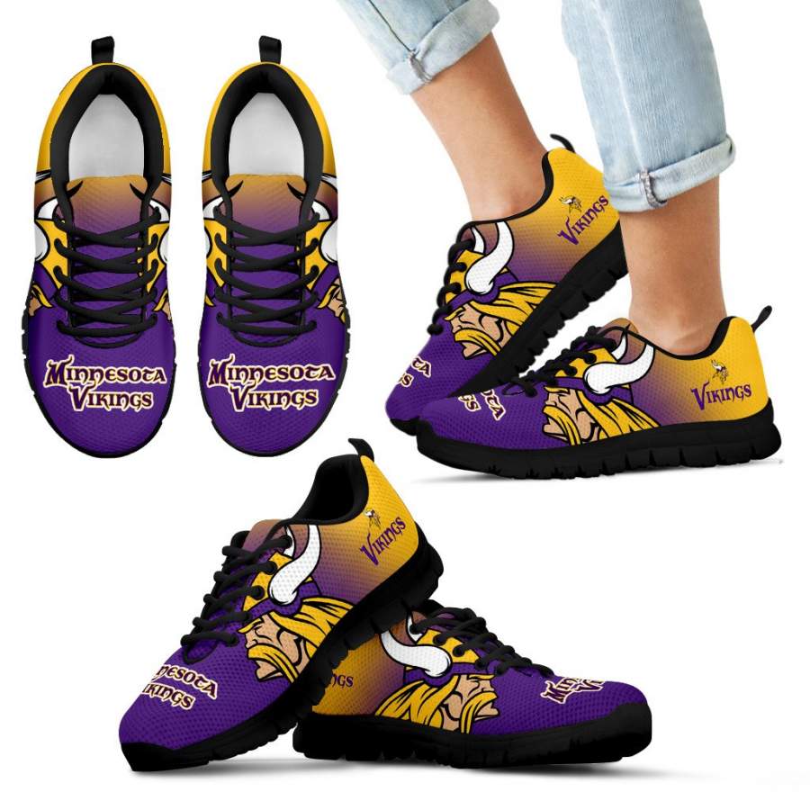 Special Unofficial Minnesota Vikings Sneakers