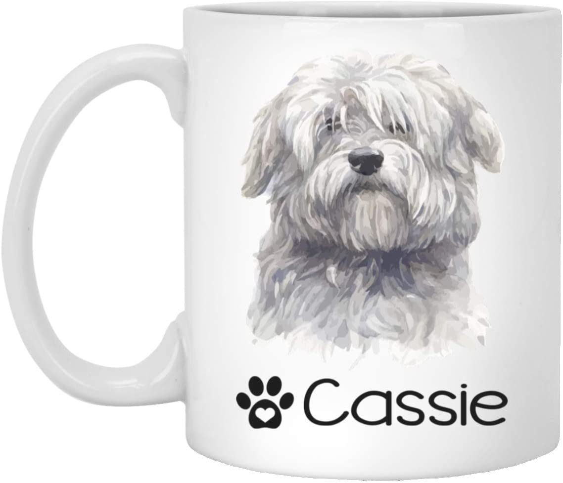 Personalized Coton De Tulear Dog Mug – Pet Owner Gifts For Women – Gifts For Dog Lover – Coton De Tulear Mom Dad Mugs – Dog Cups 15Oz