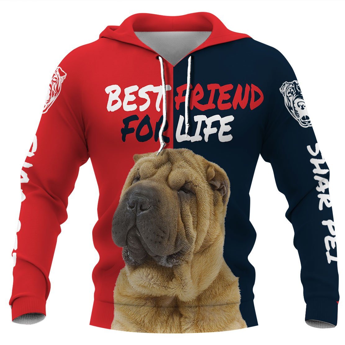 shar pei hoodie