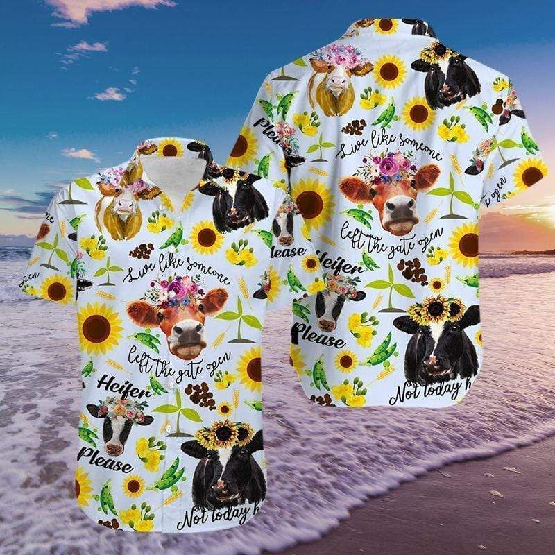 Get Now Funny Cow Farmer Hawaii Aloha Shirts Ha31928