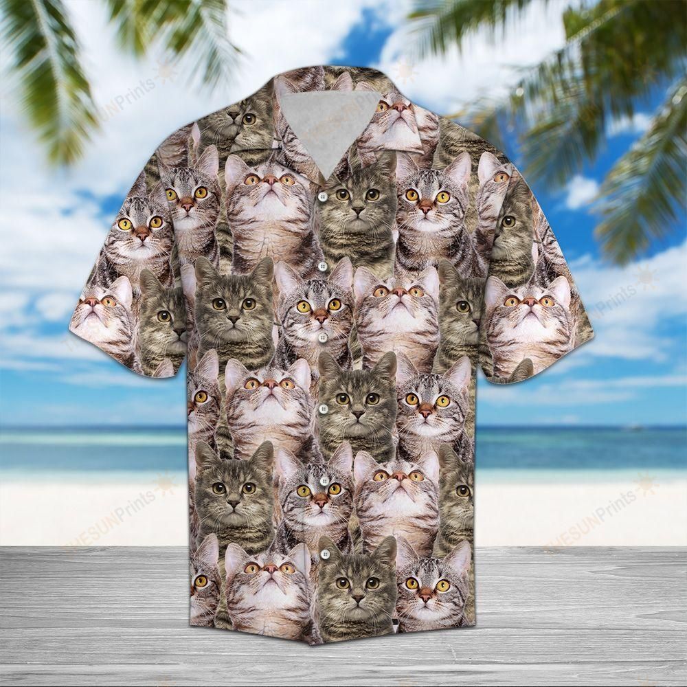 European Shorthair Awesome Hawaiian Shirt Ha7369